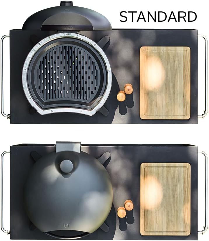 Morsø Forno EL Medio Elektrogrill – Grill elektrisch mit Grillrost aus Gusseisen, skandinavischer Li