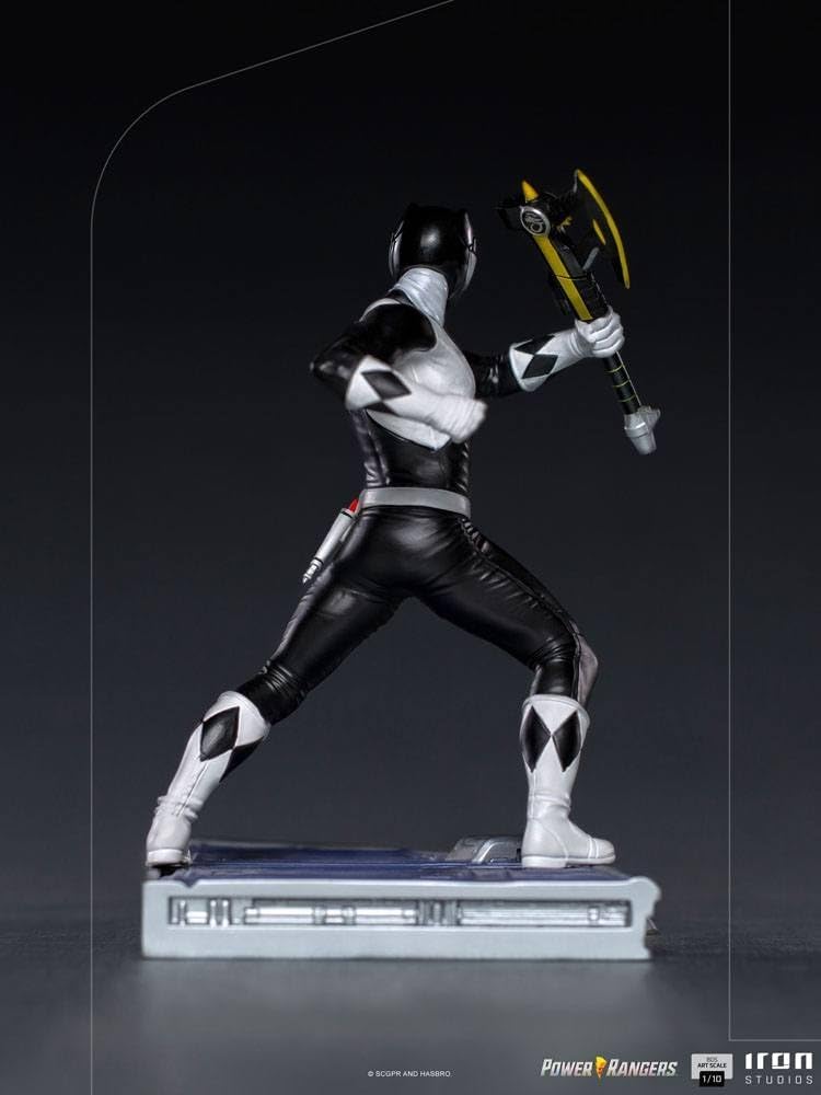Iron Studios BDS: Power Rangers - Black Ranger Art Scale Statue (1/10) (POWRAN46221-10) 1:10 Scale,