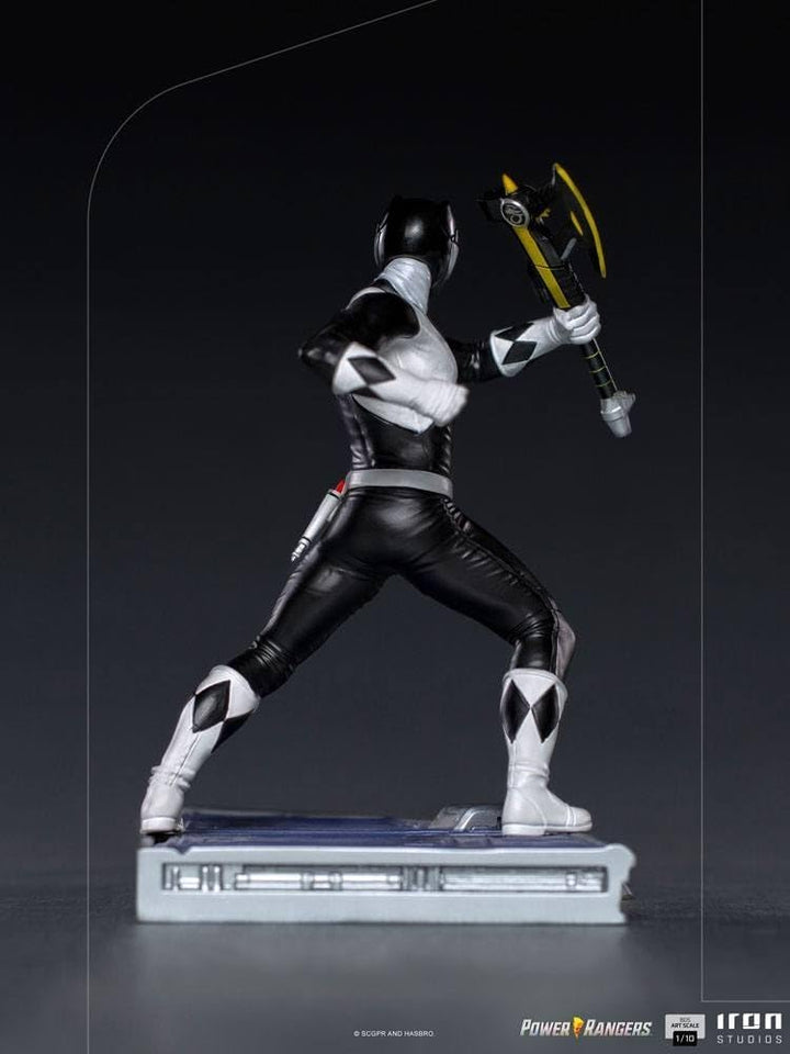 Iron Studios BDS: Power Rangers - Black Ranger Art Scale Statue (1/10) (POWRAN46221-10) 1:10 Scale,