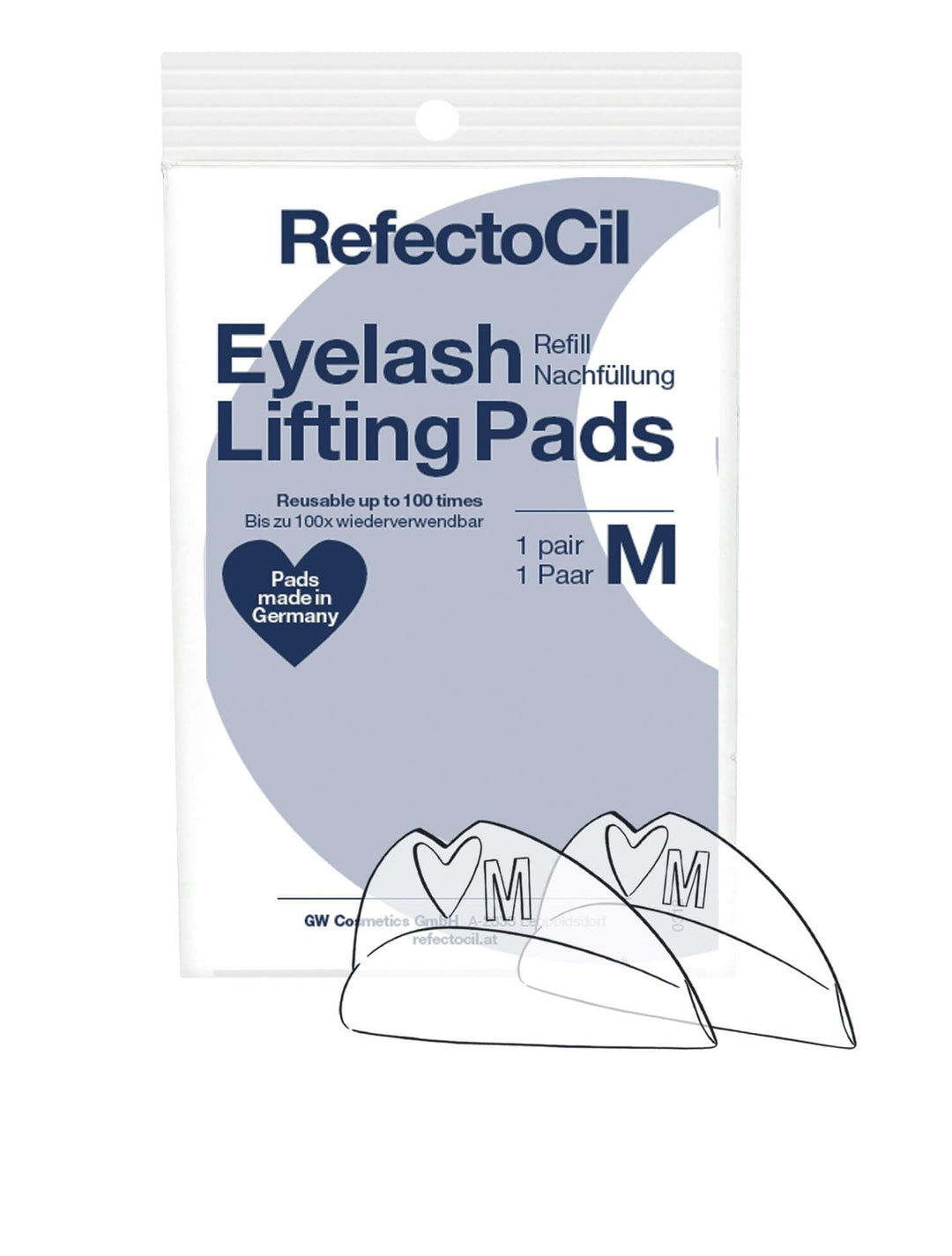 GWCosmetics Refectocil Eyelash Lift Ref.Pads medium White 2 stück (1er Pack), White 2 stück (1er Pac