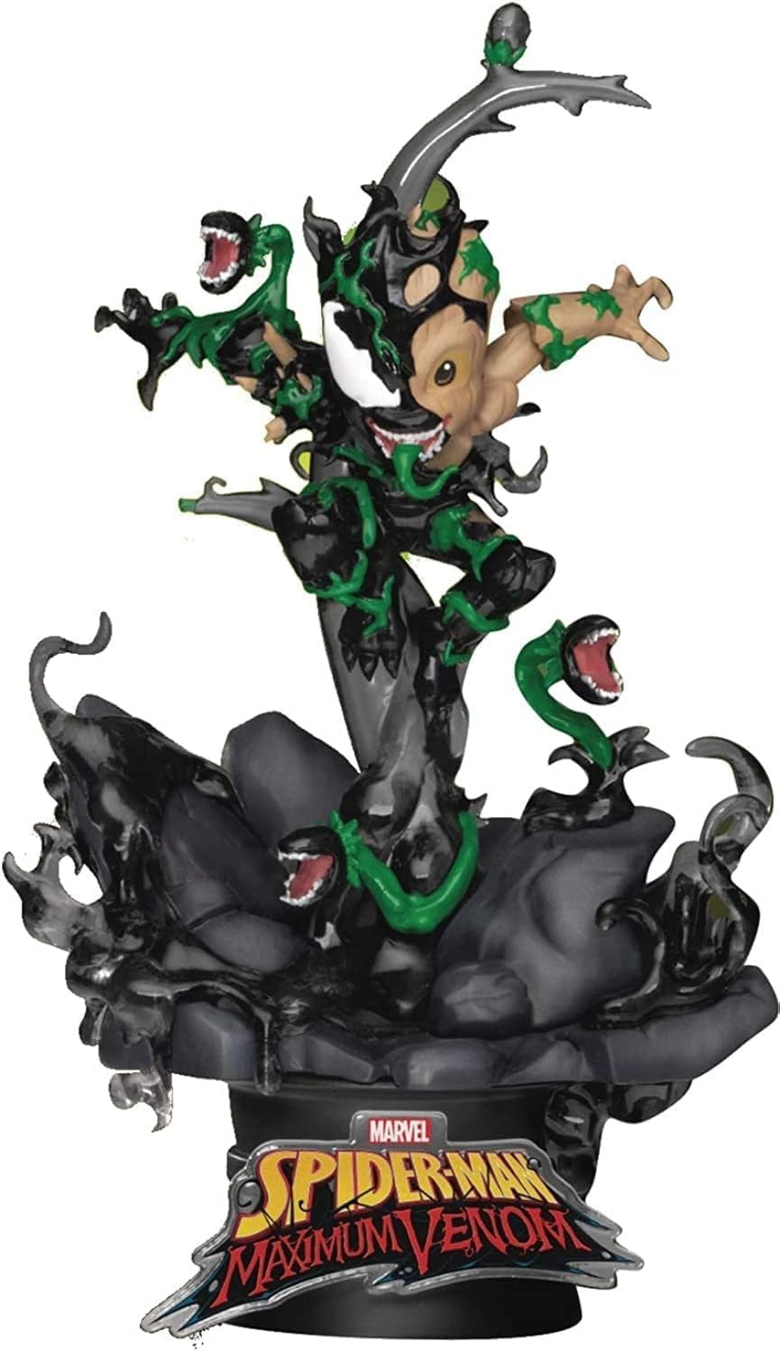 Beast Kingdom Maximum Venom: Little Groot DS-068 D-Stage Statue, Mehrfarbig