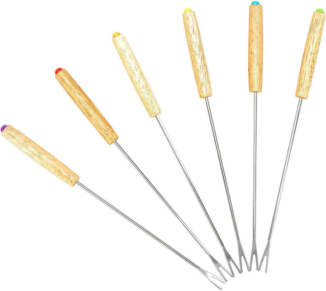 Rosenstein & Söhne Fondue Set: Käsefondue-Set aus emailliertem Gusseisen, Ø16 cm (Käsefondue