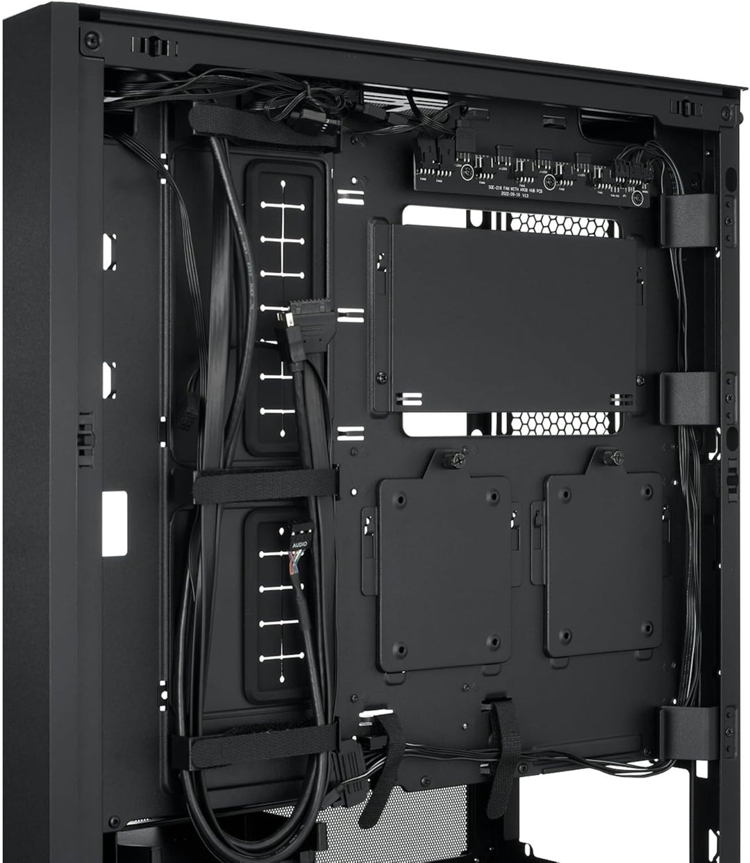 LIAN LI LANCOOL 216 Gaming PC Gehäuse Schwarz - E-ATX Gehäuse - Gaming PC Case - PC-Gehäuse RGB - Ga