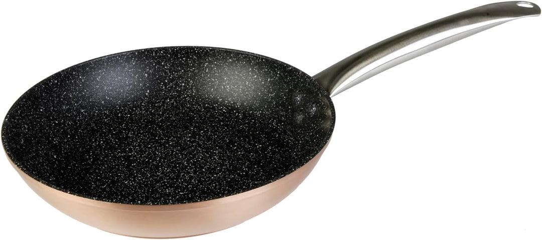 Wecook 10528 Bratpfanne, 28 cm, antihaftbeschichtet, Induktionsboden, frei von BPA und PFOA, geschmi