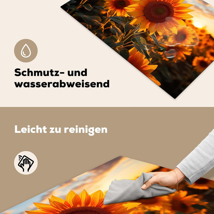 Herdabdeckplatte Einteilig Ceranfeld Abdeckplatte Küche Deko Ceranfeldabdeckung Herdabdeckung Indukt