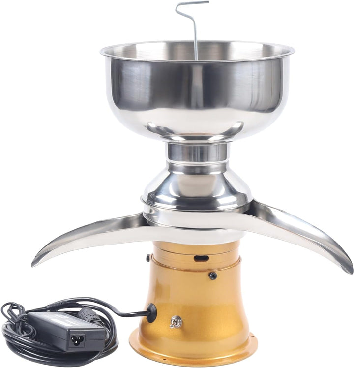 Elektrische Milchzentrifuge - Milch Separator für 50 Liter Milch pro Stunde, Butterfass und Cremeabs