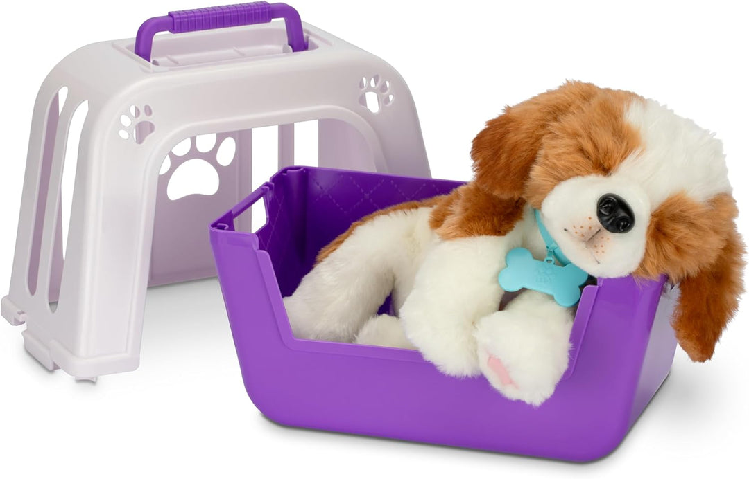 Little Live Pets My Really Real Puppy – Patches; Interaktiver Welpe; 60+ Geräusche/Reaktionen; reali