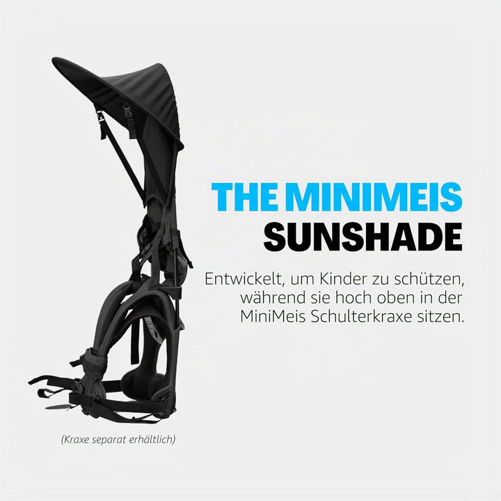 Minimeis Sunshade G4 Sonnenblende für Babytrage Einheitsgrösse, Einheitsgrösse