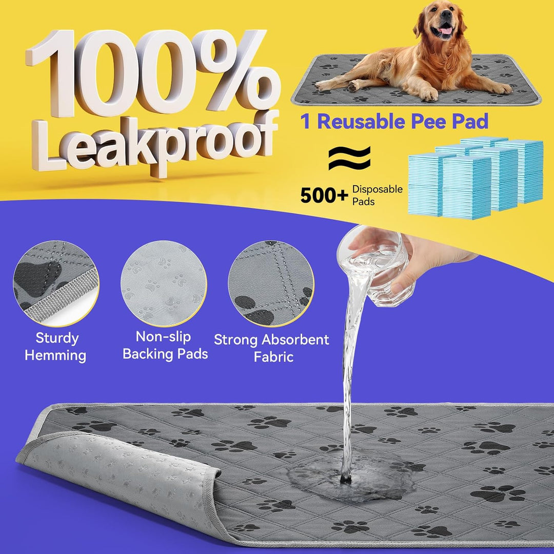 Edelstahl Hundetoilette Grasmatte mit Tablett, 70 x 50 cm Hundeklo mit 2 Wiederverwendbaren Kunstras