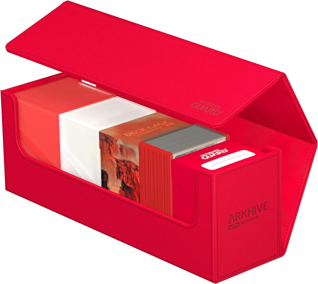 Ultimate Guard Arkhive 400+ XenoSkin Monocolor Rot, Rot