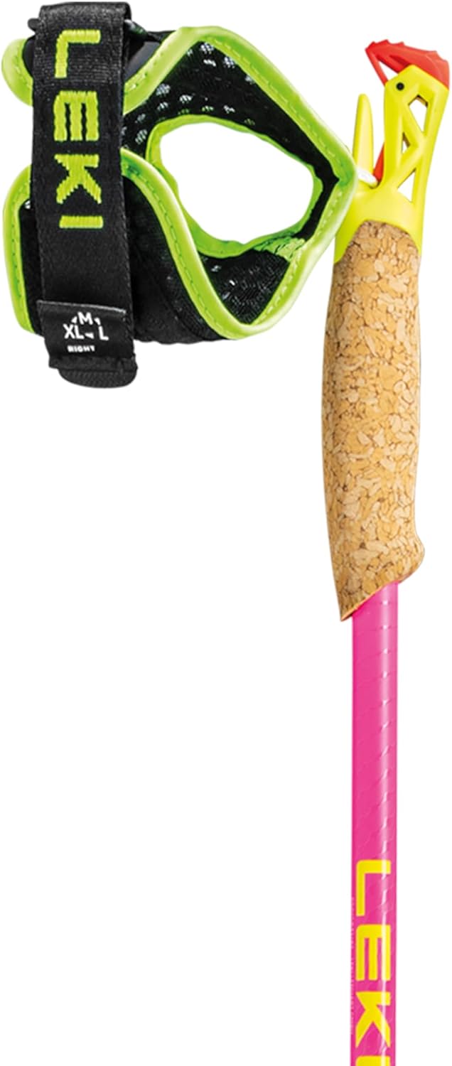 Leki Ultratrail FX.One Superlite Trailrunningstöcke neonpink-neonyellow-natural 115CM, neonpink-neon