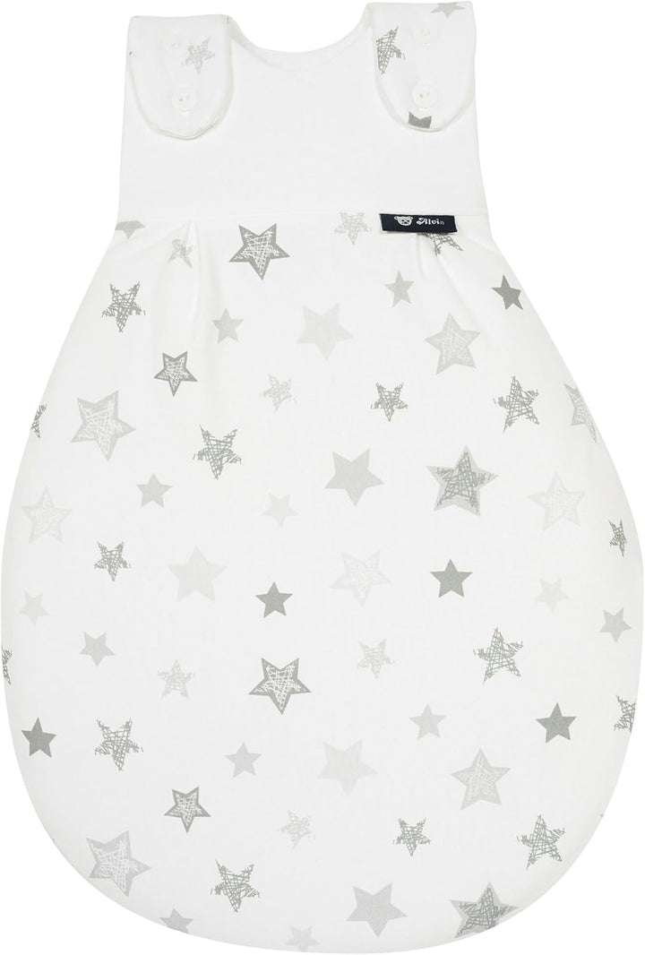 Alvi Baby Mäxchen Aussensack Exclusiv I Baby-Schlafsack mitwachsend & atmungsaktiv I Kinderschlafsac
