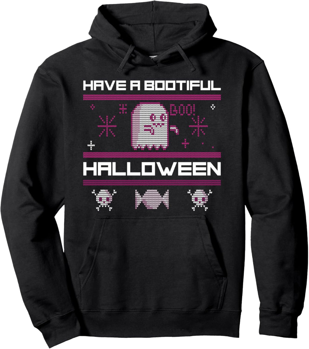 Haben Sie ein bootiful Halloween hässliches lustiges Kostüm Pullover Hoodie
