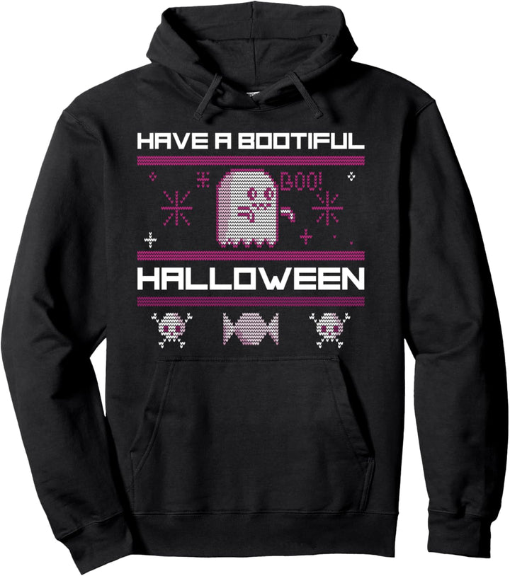 Haben Sie ein bootiful Halloween hässliches lustiges Kostüm Pullover Hoodie