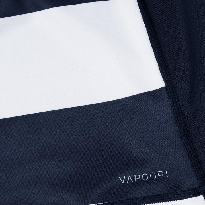 Canterbury Damen Vapodri Evader Hooped Rugby Trikot, 6 Navy/Weiß