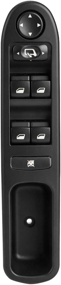Fensterheberschalter ABS Electric Master Window Control Switch Ersatzzubehör 6554.KT Passend für 307