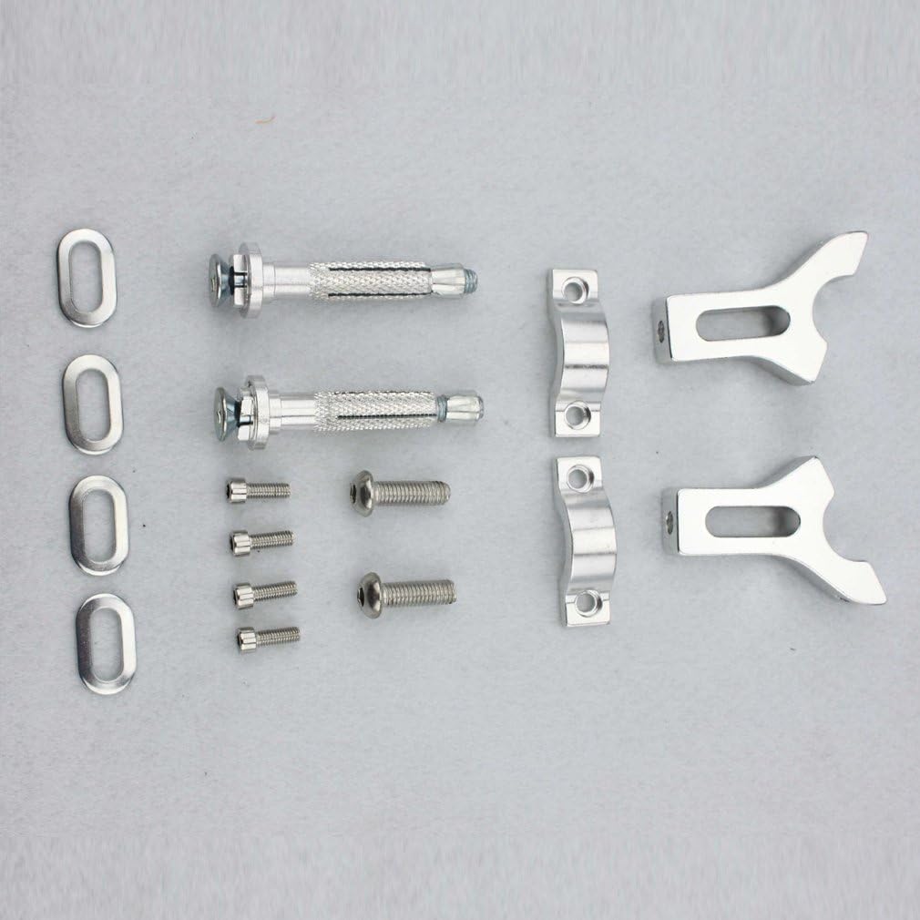 GOOFIT 7/8"Aluminium-Legierung Lenkerhandbürste Guards Schutzhandschützer Assy Ersatz für Motocross-