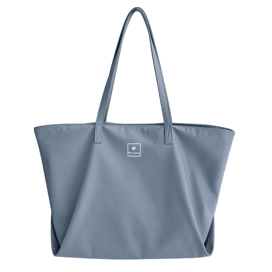 MAYMOONER Frauen Nylon Einkaufstasche Grosse Handtasche Lässige Umhängetasche für Arbeit Universität