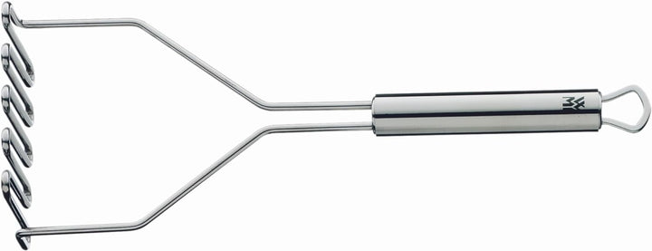 WMF Profi Plus Kartoffelstampfer 29 cm, Cromargan Edelstahl teilmattiert, spülmaschinengeeignet Sing