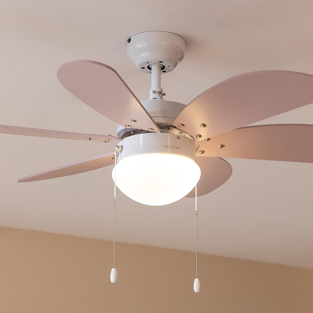 Cecotec Deckenventilator EnergySilence Aero 3600 Vision Purple, 92 cm Violett, Violett