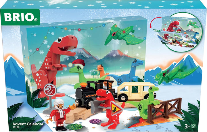 BRIO World 36120 Adventskalender | Eisenbahn-Zubehör für Kinder ab 3 Jahren, kompatibel Eisenbahnset