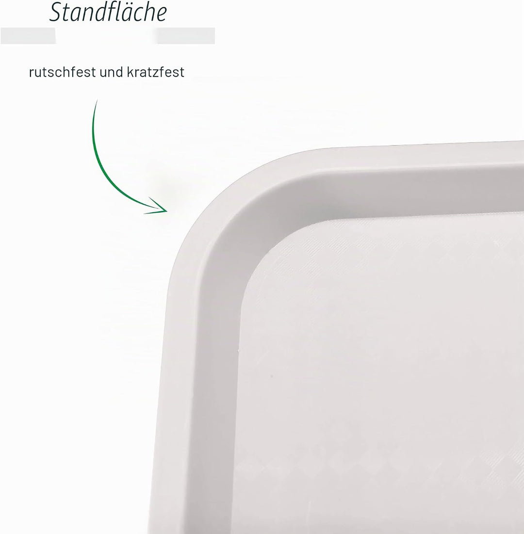 Lacor - 66997 - Serviertablett, Serviertablett, Polypropylen, BPA-frei, Stapelbar, Widerstandsfähig,
