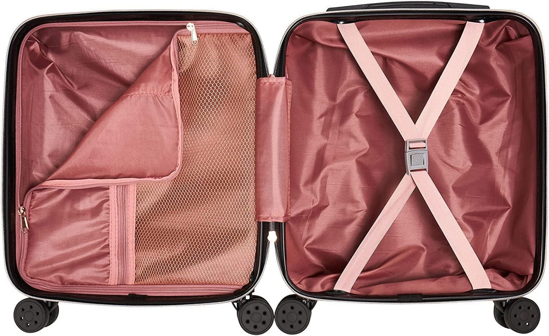 Cabin Max Anode 30L 45x36x20 cm Handgepäck Koffer – leicht, Hartschale, 4 Räder, Leichtes Handgepäck