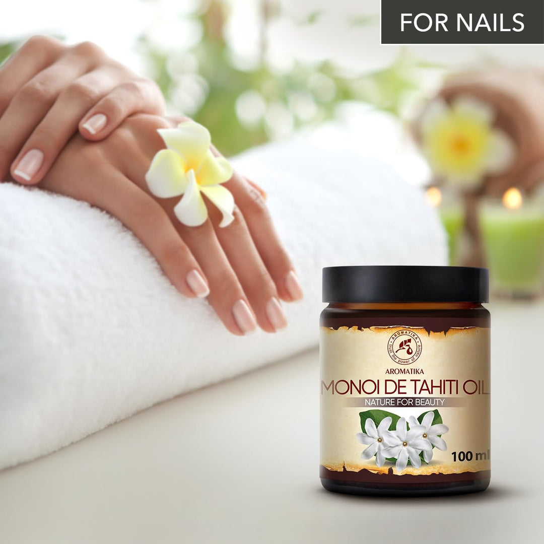 Monoi de Tahiti Öl - 100ml - Gardenia Tahitensis - Körperbutter - Body Butter - Tiare Öl - Emollient