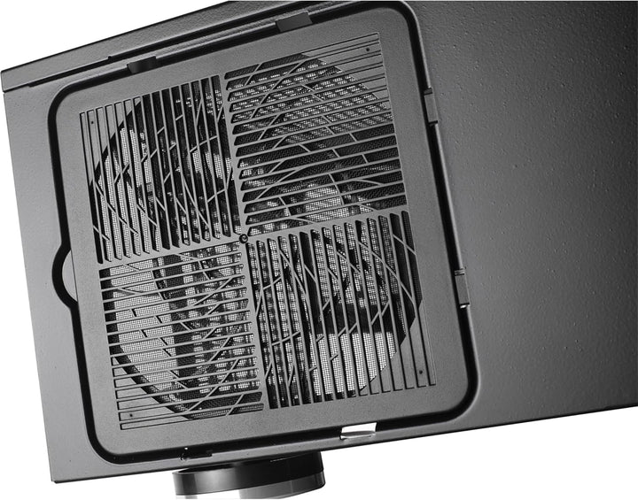 SilverStone Technology SST-GD08B - Grandia HTPC ATX Desktop Gehäuse mit hochleistungsfähigem und ger