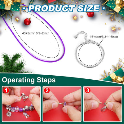 MJARTORIA Adventskalender Schmuck für Mädchen 2023 Weihnachtskalender Teenager 24 Überraschungen Übe