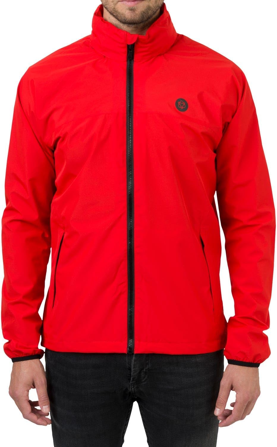 AGU Regenjacke Damen & Herren Go Essential, Fahrradjacke Wasserdicht & Winddicht, Atmungsaktiv, Refl