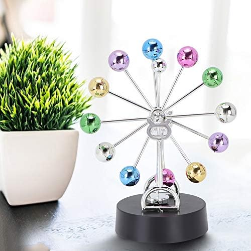 EBTOOLS Perpetuum Mobile, Physik Mechanik Science Toys, Art Asteroid, Revolving Ball Rotation Perpet