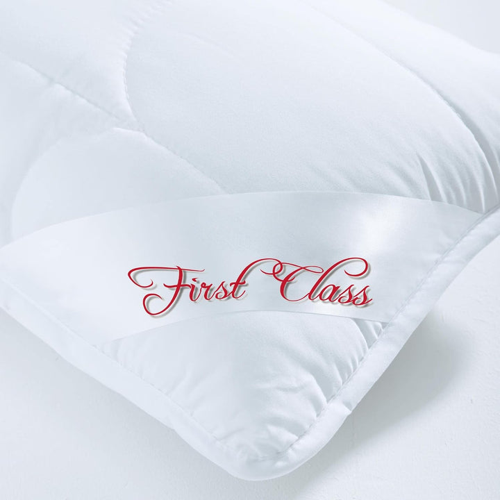 CelinaTex First Class Sommer Steppdecken 135 x 200 cm Set mit 1x Kopfkissen 80 x 80 cm Bettdecke Som