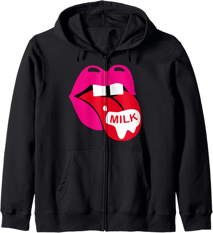 Team Milch Ewiger Fabelhaft Gay Drag Queen Kapuzenjacke