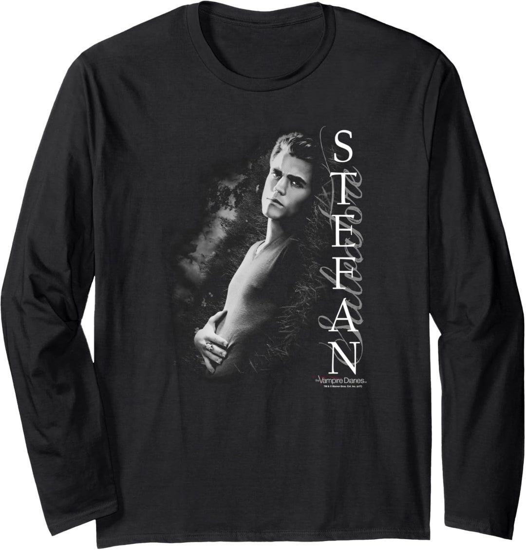 Vampire Diaries Stefan Next to Me Langarmshirt