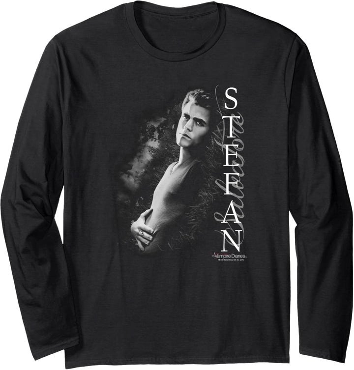 Vampire Diaries Stefan Next to Me Langarmshirt