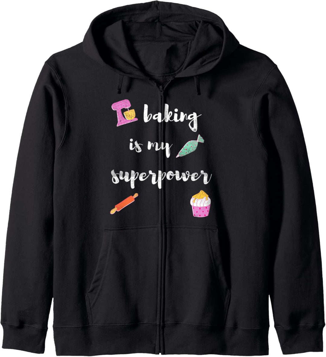 Cake Decorator Funny Bake The World A Better Place Baking Kapuzenjacke