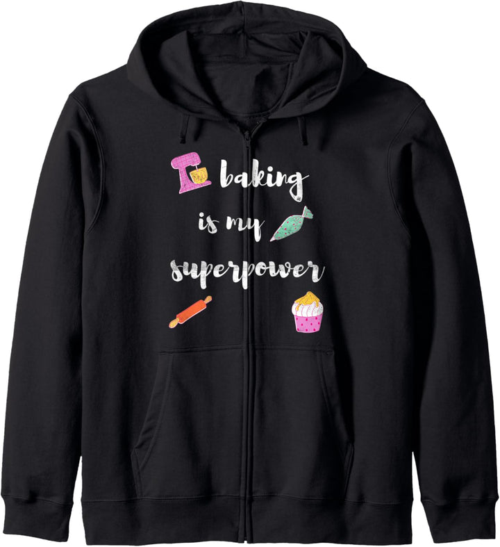 Cake Decorator Funny Bake The World A Better Place Baking Kapuzenjacke