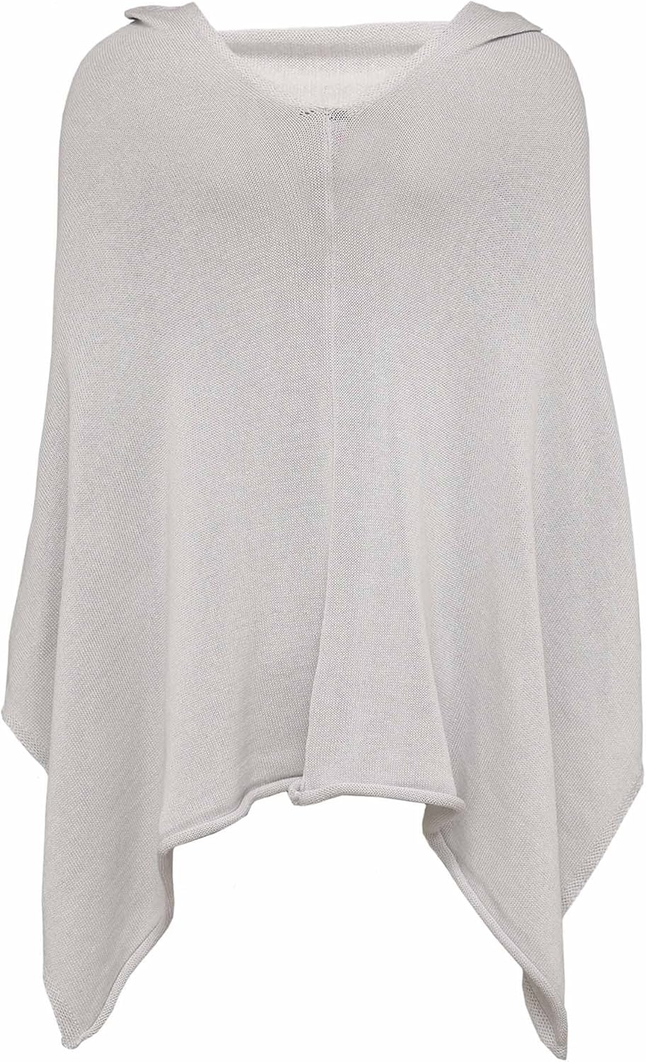 "Cashmere Dreams Poncho-Schal aus Baumwolle - Hochwertiges Cape für Damen - Umhängetuch und Tunika -