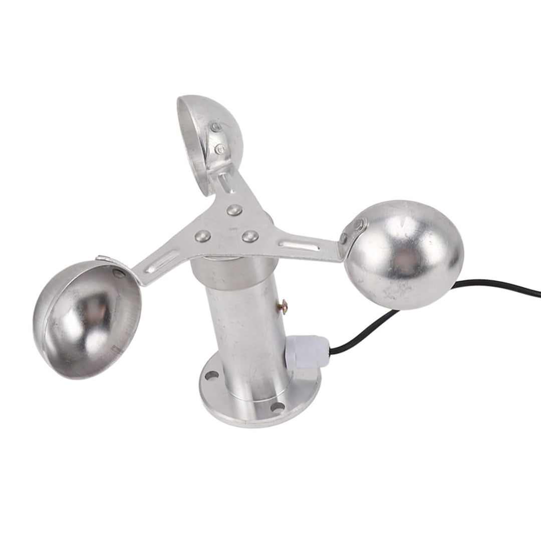 Windsensor, 0 Bis 3,8 V Aluminiumlegierung Windgeschwindigkeitssensor Anemometer, Anemograph Windsen
