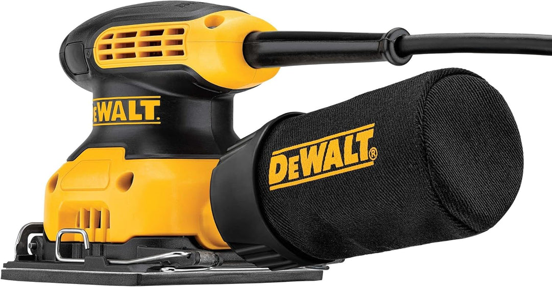 DeWalt Vibratiosnschleifer/Schwingschleifer (230 Watt, Schwingkreis-ø 1.6 mm, Schleifplatte 108 x 11