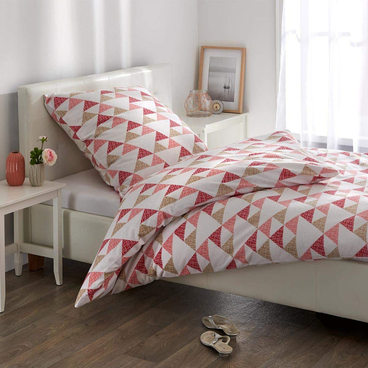 Traumschlaf Frottee Bettwäsche Christin 1 Bettbezug 155 x 200 cm + 1 Kissenbezug 80 x 80 cm, 1 Bettb