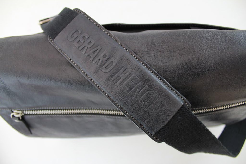 Gérard Henon , Damen Henkeltasche Braun, Braun