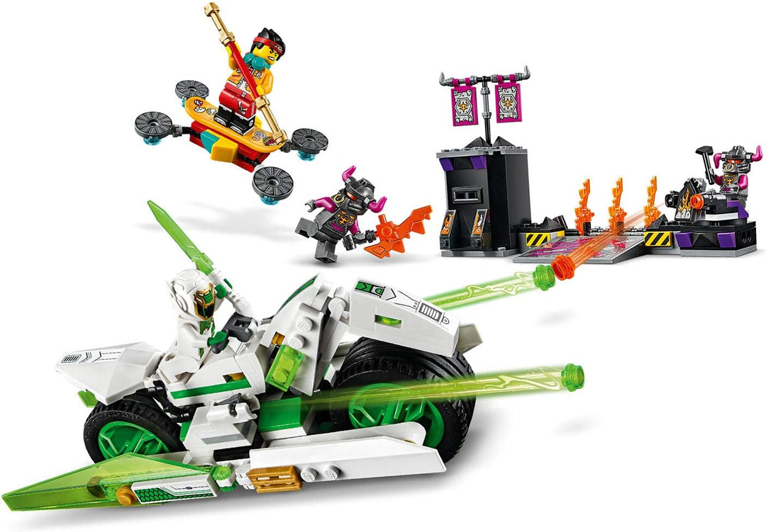 LEGO 80006 Monkie Kid Bike des weissen Drachenpferds
