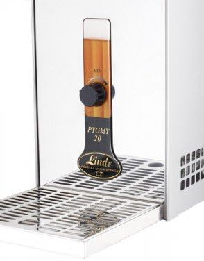 Zapfanlage, Bierzapfanlage, Bierkoffer, Durchlaufkühler PYGMY 25 LE 1-leitig Trockenkühler, 30 Liter