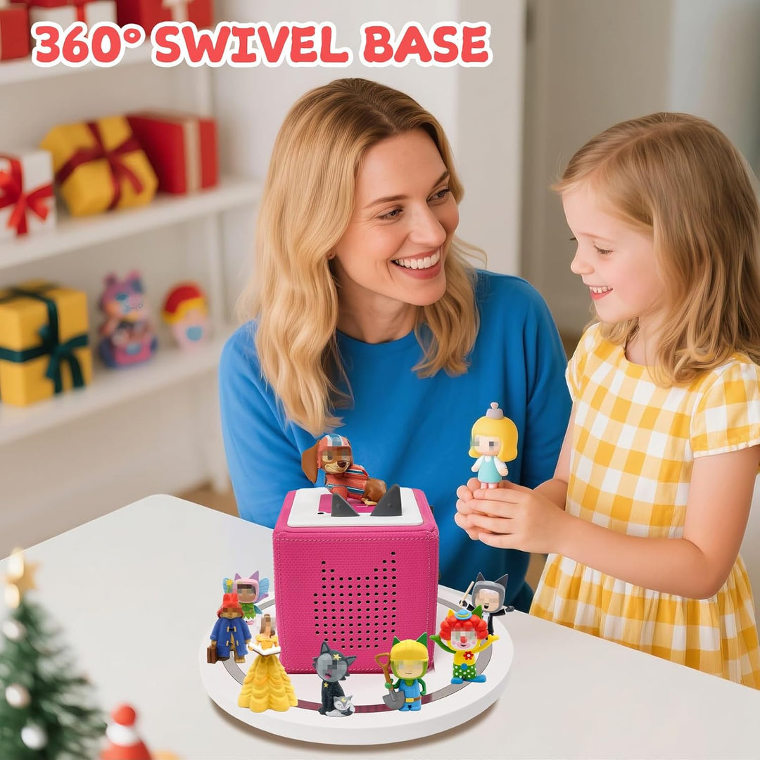 Gieanoo für Tonies Box Regal,Runde Tonie Aufbewahrung Regal Kompatibel mit Toniesbox 1 und Toniesbox
