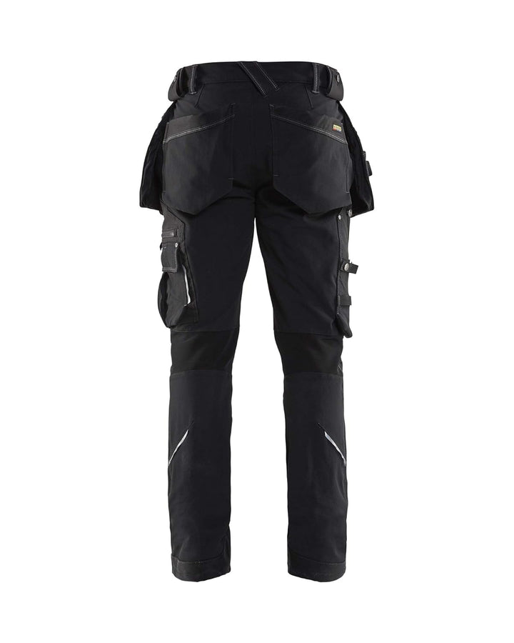 Blaklader 199816449900C64 4-Wege Stretch X1900 Handwerker Arbeitshose, Schwarz, Grösse C64 C64 Schwa