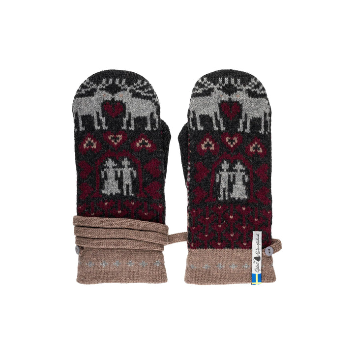 ÖJBRO VANTFABRIK Fäustlinge 4 Lagen 100% Merinowolle versch. Modelle, Grösse S-L (6-11) Handschuhe S