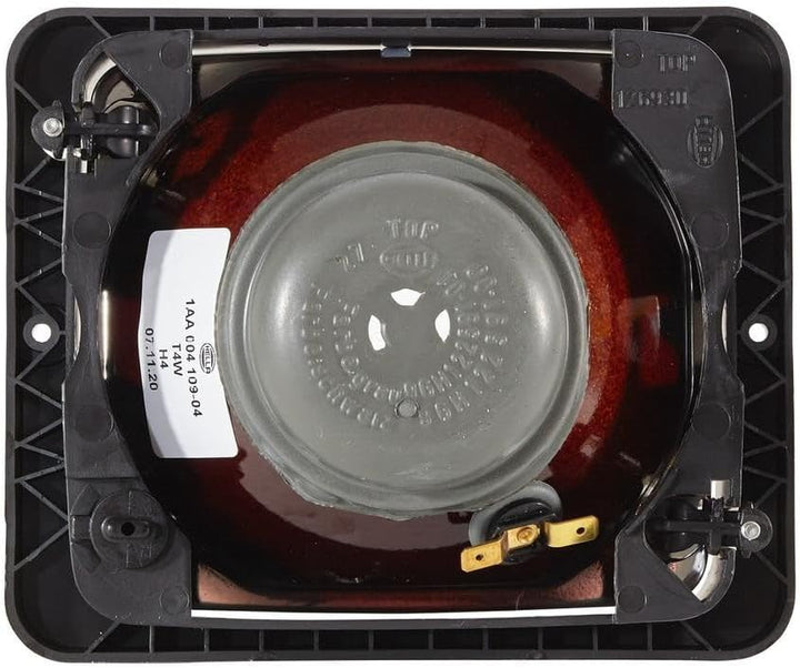 HELLA - Halogen-Hauptscheinwerfer - 12/24V - Referenzzahl: 10 - Einbau - Lichtscheibenfarbe: transpa