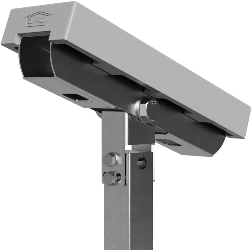 SUPROD Bootsauflage, Langauflage, PU-Auflage, Bootstrailer, Sliphilfe, PAD 300x100 mm (grau), 300x10